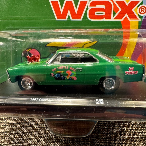 699-M2 Machines 1967 Chevrolet Nova S72 Turtle Wax New In Unopened Box Age 8+ - Picture 2 of 8